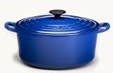  : Le Creuset Enameled Cast-Iron 4-1/2-Quart Round French Oven, Cobalt