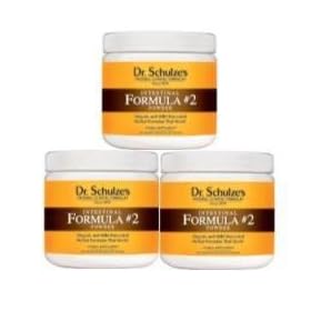 Dr. Schulze Intestinal Formula #2 Colon Cleanse Laxative (3) Containers Powder 8 Ounces (227 grams) in each Container