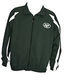 New York Jets Big and Tall Full-Zip Microfiber Lightweight Jacket (2X Big)