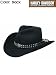 Harley-Davidson Hats Crushable Cowboy Wool HD-172 Mens Black