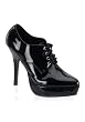 Women's Laced Platform Pump With 5 1/4 Inch Heel