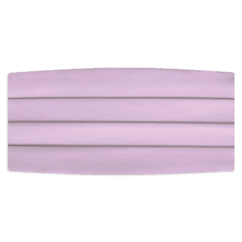 Lilac Satin Cummerbund