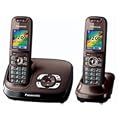 Panasonic KX-TG8522GA T�l�phone sans fil avec r�pondeur 2 combin�s Marron (Import Allemagne)