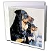 rottweiler34 - Dogs Rottweiler Rottweiler Greeting Cards12 Greeting Cards with