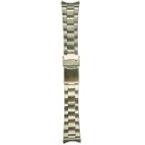 Seiko Original Stainless Steel Watch Band 22mm and Genuine Seiko Spring Bars