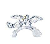 Swarovski Crystal Silver Turtle Doves