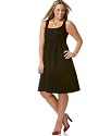 Necessary Objects Plus Size Twill Jumper Dress