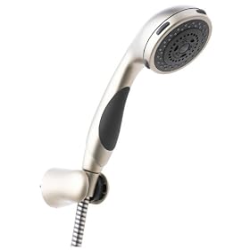 Delta Faucet 56513-NN Three-Function Wall-Mount Hand Shower, Pearl Nickel