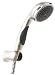 Delta 56513-NN Three-Function Wall-Mount Hand Shower, Pearl Nickel