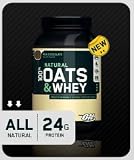 Optimum Nutrition 100% Natural Oats and Whey Vanilla Bean, 3 Pound