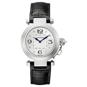 Click here to buy Cartier Pasha de Cartier 18kt White Gold Ladies Watch WJ11902G by Cartier.