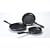 Karcher 121695 Pfannen Set - hochwertiges 3-teiliges Aluguss Pfannen Set - Teflon� Classic beschichtet - blau