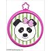 My 1st Stitch Panda Mini Counted Cross Stitch Kit: 3″ Round