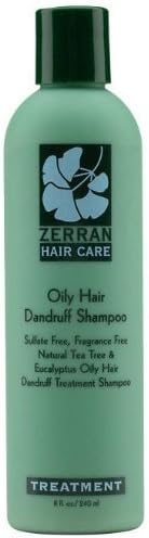 Zerran Oily Hair Dandruff Shampoo - sulfate-free (32 oz. / liter)