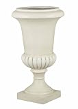 Kenroy Lighting 60057 Tall Urn Planter Uncategorized in Roman White