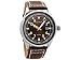Sekonda Gents Brown Dial Date Strap WR Watch 3882