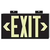 Jessup 397-7060-B: Glo Brite® Eco Plastic Molded Exit Signs