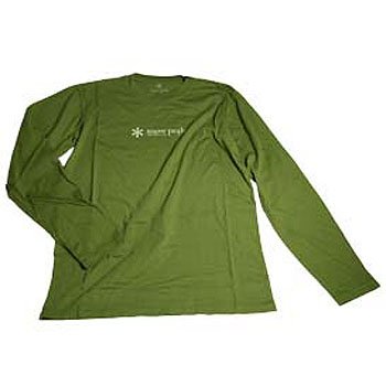 スノーピーク(snow peak) スロートーンロングTシャツ GK(ゲッケイジュ) L TS-M00904