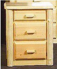 Viking Log Furniture Northwoods 2 Drawers Nightstand