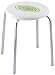 Wenko Bathroom Stool Change Circles green