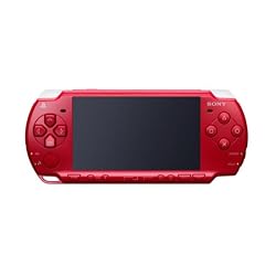 PSP「プレイステーション・ポータブル」 ディープ・レッド ワンセグパック (PSPJ-20001) 【メーカー生産終了】