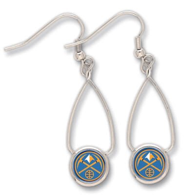 DENVER NUGGETS OFFICIAL LOGO EARRINGS