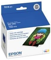 2 X Genuine Epson T018 Tri-Color Ink Cartridge T018201 Sealed Bag Guarantee; 777