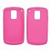 Hot Pink Soft Silicone Gel Skin Cover Case for Samsung Jack i637