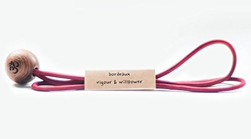 Ohmmmmm Yoga Mat Tie (Bordeaux (Burgundy), Regular)