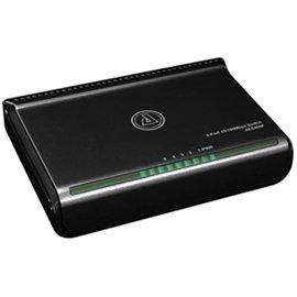 Azio AES405P 5 Port 10/100mb Full-Featured Ethernet Switch Retail Built-In-5-Port SwitchNew
