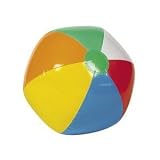 12 Inflatable 12" Rainbow Color Beach Balls