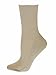 Womens Diabetic Socks Cotton Ankle Seamless Toe Cushioned Sole Solid Colors (9-11, White/Khaki/Black)
