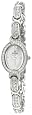 Bulova Women`s 96X109 Crystal Bracelet Mother of Pearl Dial Watch Gift Set
