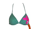 O'neill Bliss in Bali Triangle Bikini Top w/ Flower