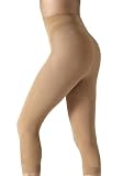 Dr. Rey Shapewear Hi-Waist Capri Shaper Hosiery