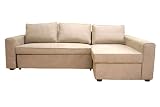 Wholesale Interiors FS63853 Klaus Microfiber Sectional Sofa Bed