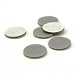 CS Hyde UHMW - PE Laminated to 3M 4941 Very High Bond Conformable Acrylic Foam Tape, VHB Acrylic Adhesive, Liner, 20mm Thick, Dark Grey, 1" Diameter Disc (Pack of 6)