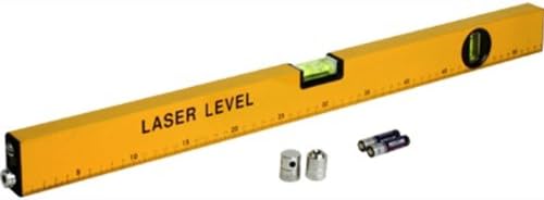 2 Aluminum Spirit Level 24" Laser Point Leveling Tools