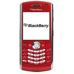 Research In Motion BlackBerry 8120 RED Quad Band Black Cell Phone - Unlocked