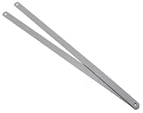 Sheffield Tools 58291 Two Piece Hi-Speed Steel Hacksaw Blades, 12-inch, 24 Teeth Per Inch