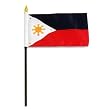Philippines Flag 4 x 6 inch