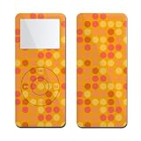 Orange Dots - Apple iPod nano 1G (1st Generation) 1GB/ 2GB/ 4GB Protector Skin Decals - Faceplates
