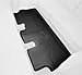 WeatherTech Custom Fit FloorLiners for Toyota Sequoia - 3rd Row (440935), Black