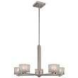 Minka Kovacs Brushed Nickel 5 Lt Chandelier