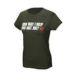 Pearl Izumi Women's How May I Help You Not Jog Tee (Black, X-Large)