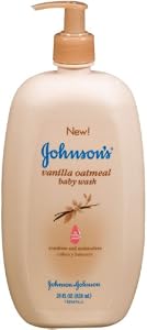 Johnson's Vanilla Oatmeal Baby Wash, 28 Ounce (Pack of 2)