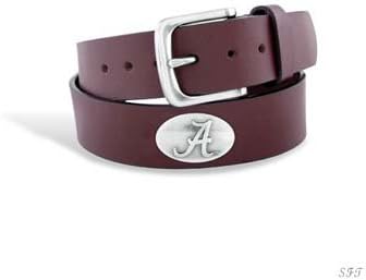 Alabama Childrens Leather Concho Belt