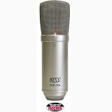 MXL USB. 006 Gold Diaphragm Capsule USB Condenser Microphone with Desktop Stand, USB Cable, and Carrying Case - B000JUFEDO