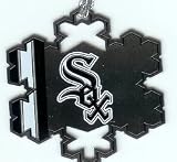 CHICAGO WHITE SOX SNOWFLAKE CHRISTMAS ORNAMENT