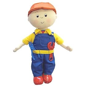 Caillou - Plush - Caillou Dressable 12 inch Plush Doll